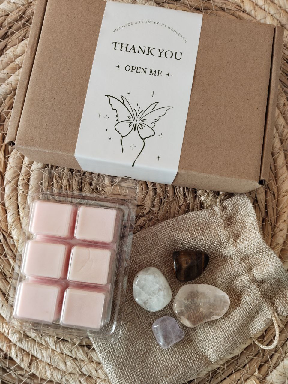 Pack Wax Melt + Cristales